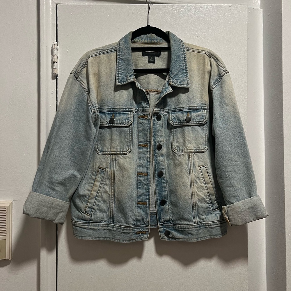 Something Navy Denim Jacket